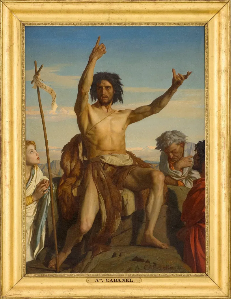 Saint Jean Baptist by Alexandre Cabanel, 1849