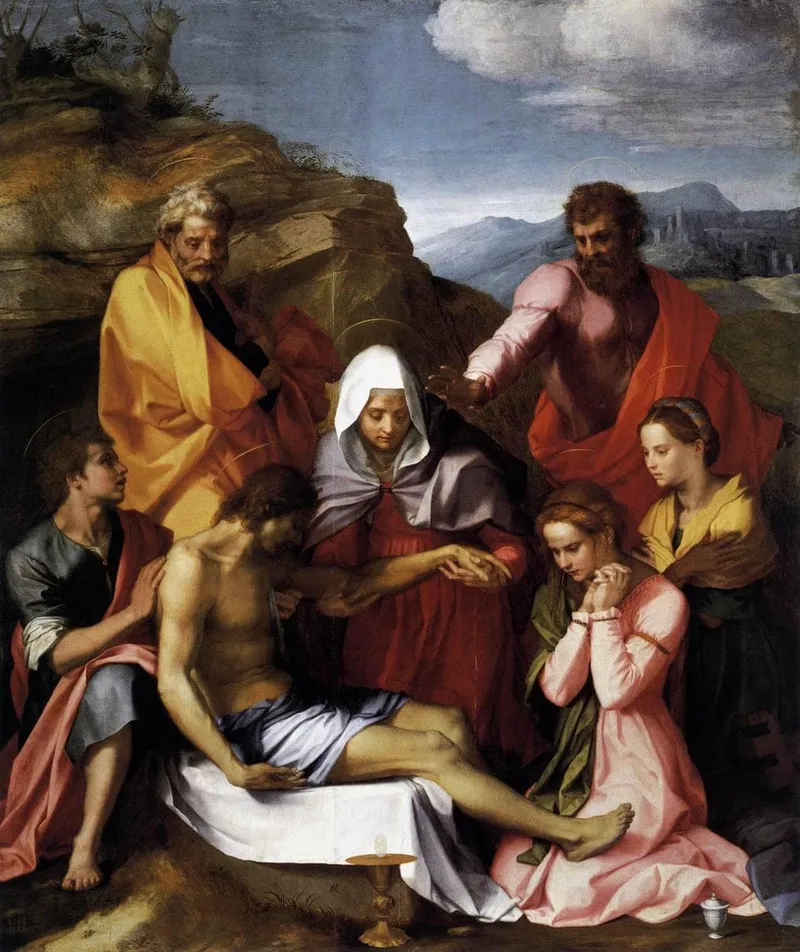 Pietà with Saints by Andrea del Sarto, 1523