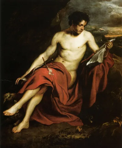Saint John the Baptist in the Wilderness by Anthony van Dyck