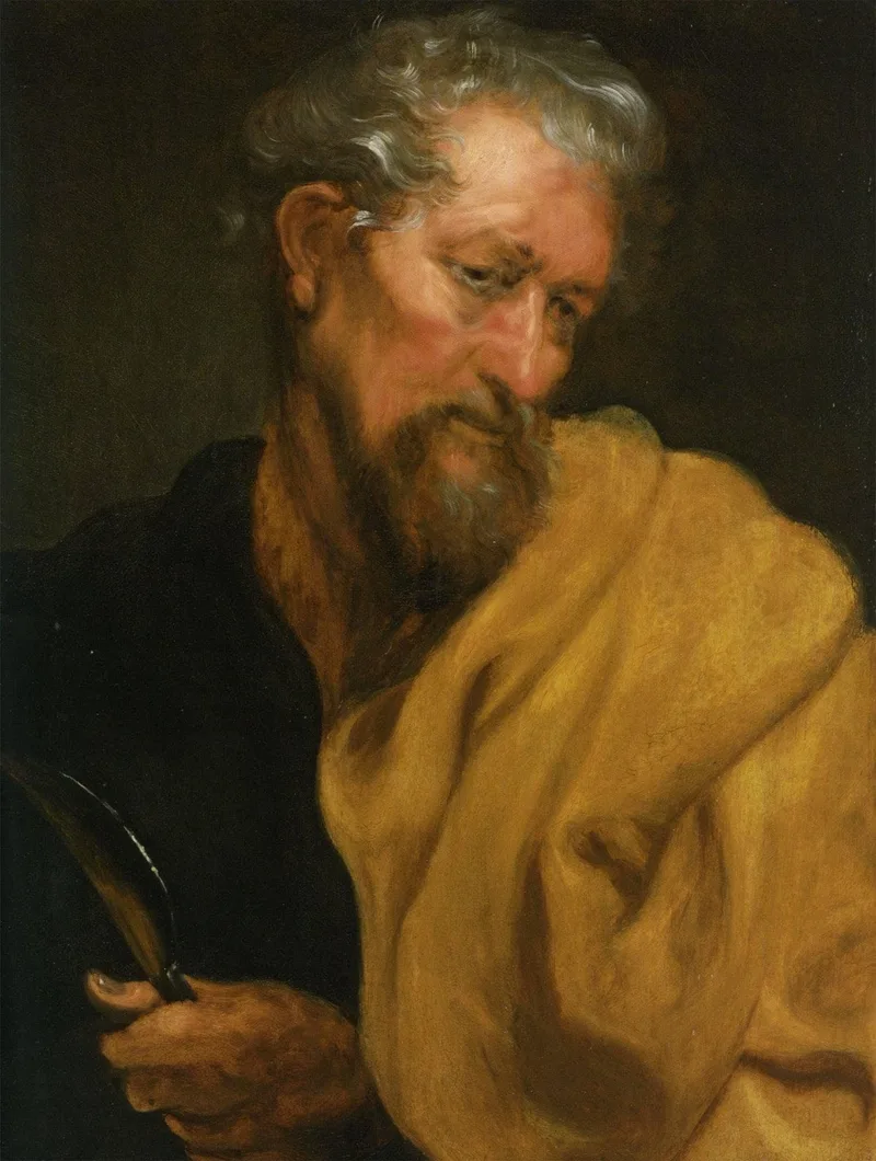 Saint Bartholomew by Anthony van Dyck
