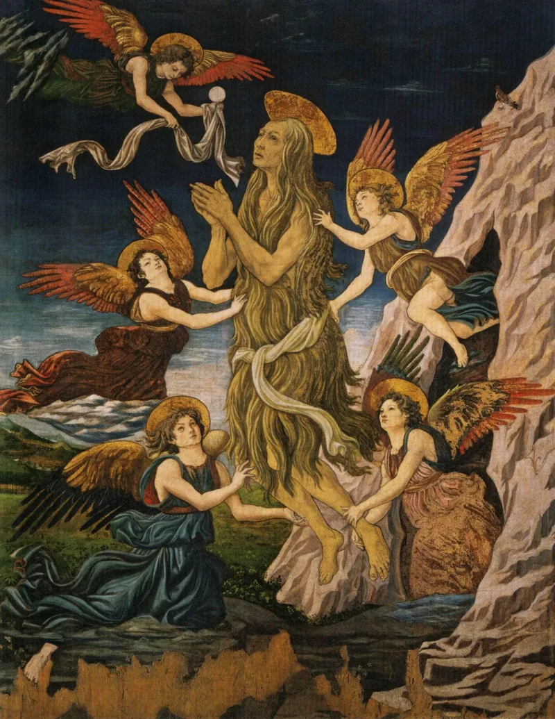 Ascension of Saint Mary Magdalene by Antonio del Pollaiolo