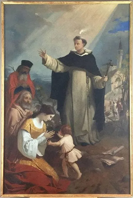 Saint Vincent Ferrer by Baldassare Verazzi, 1850
