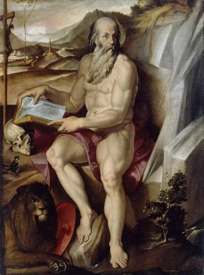 Saint Jerome by Bartolomeo Passerotti