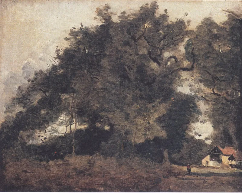 Passiance, in Saint Avit by Camille Corot, 1872