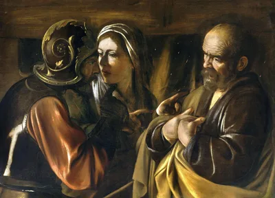Denial of Saint Peter by Caravaggio