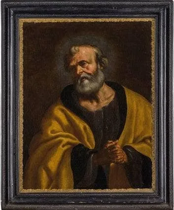 Penitent Saint Peter by Dirck van Baburen