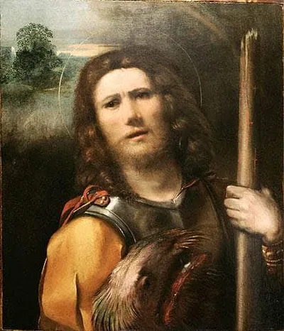 Saint George by Dosso Dossi