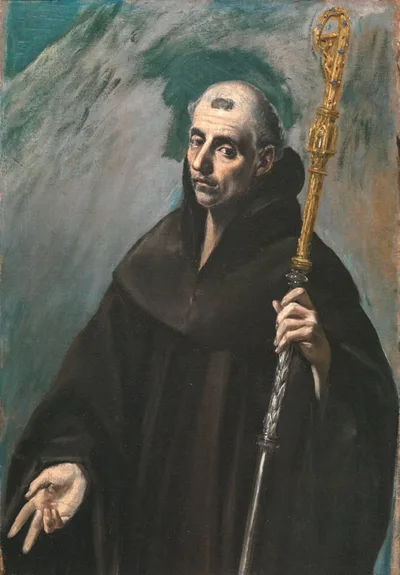 Saint Benedict by El Greco