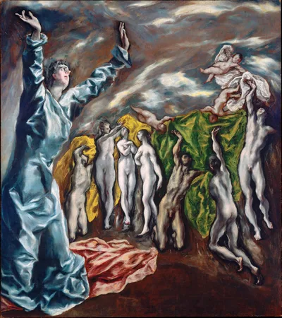 Opening of the fifth seal (The vision of Saint John the Divine) by El Greco