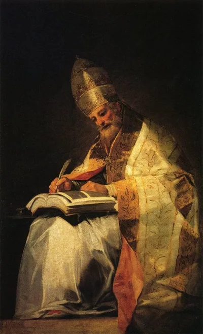 Saint Gregory by Francisco Goya