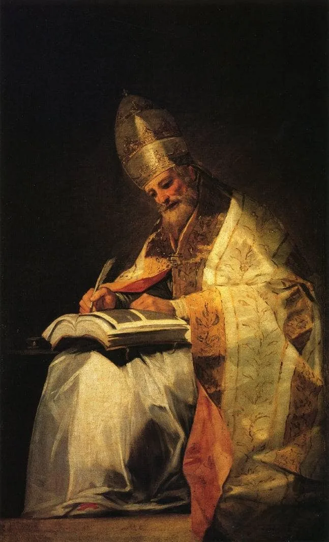 Saint Gregory by Francisco Goya, 1799