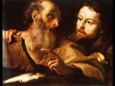 Saint Andrew and Saint Thomas by Gian Lorenzo Bernini