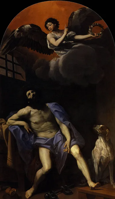 Saint Roch by Guido Reni