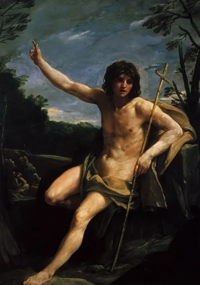 Saint John the Baptist by Guido Reni