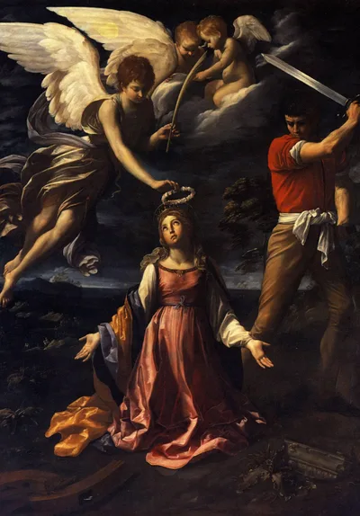 Martyrdom of Saint Catherine of Alexandria by Guido Reni
