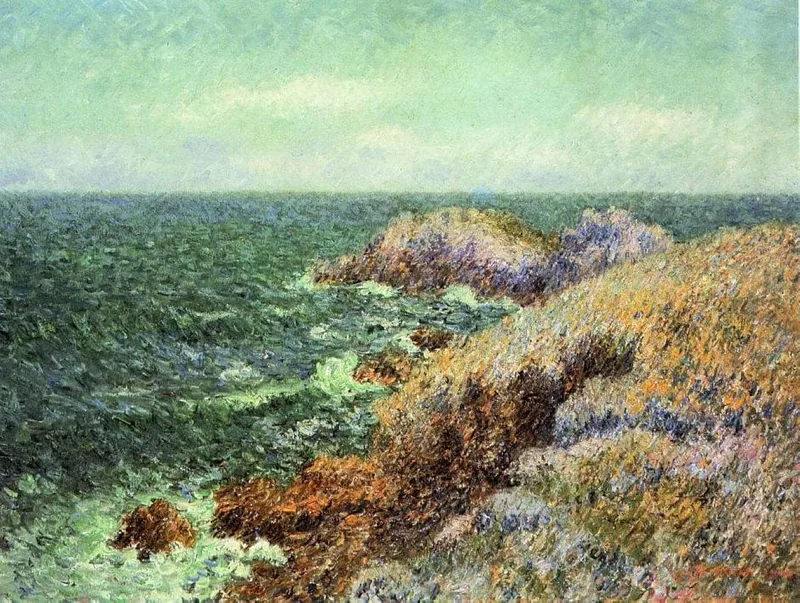 The Rocks of Saint Lunaire by Gustave Loiseau, 1904