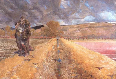 Saint Agnes by Jacek Malczewski