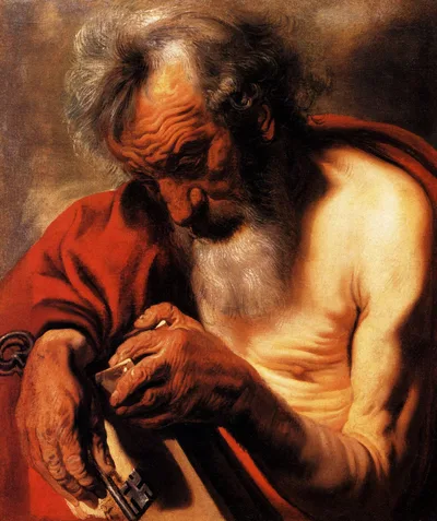 Saint Peter by Jacob Jordaens