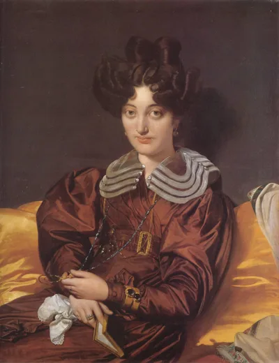 Portrait of Madame Marcotte de Sainte-Marie by Jean Auguste Dominique Ingres