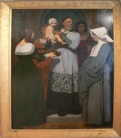 Saint Vincent of Paule by Jean-Leon Gerome