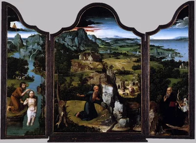 The Penitence of Saint Jerome by Joachim Patinir