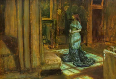 The Eve of Saint Agnes by John Everett Millais