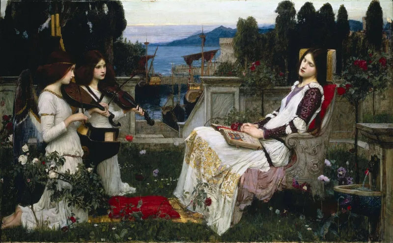 Saint Cecilia by John William Waterhouse, 1895