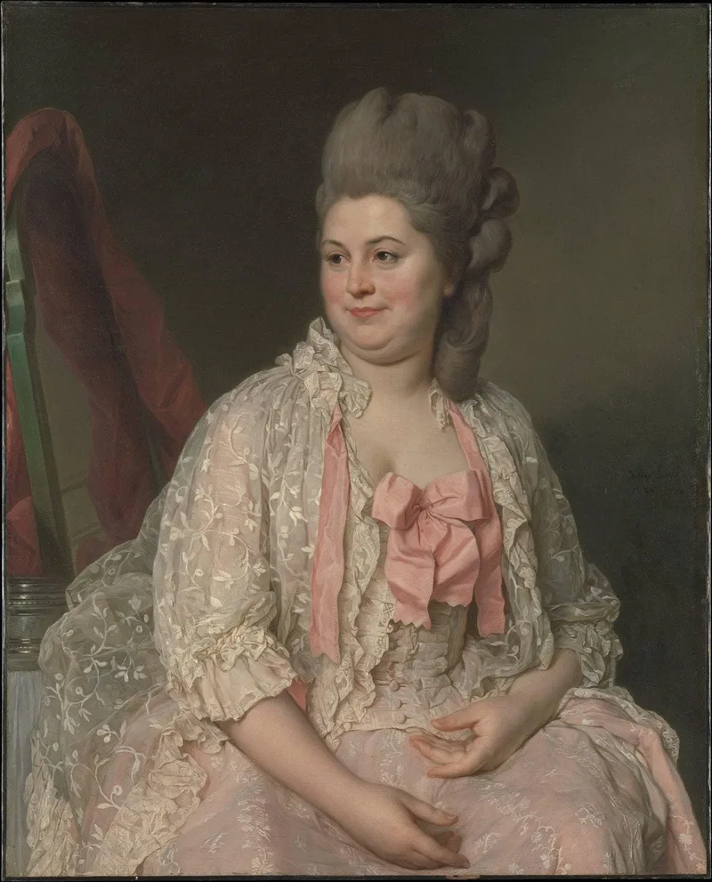 Madame De Saint-Maurice by Joseph Duplessis, 1776
