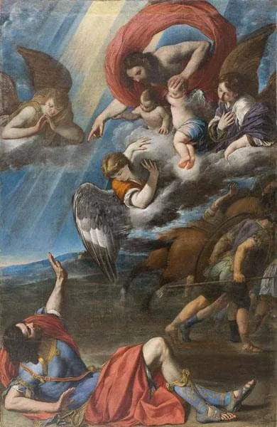 The conversion of Saint Paul by Juan Bautista Maíno, 1614