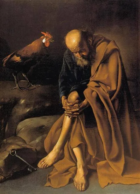 Les Larmes De Saint Pierre by Juan Bautista Maíno, 1610