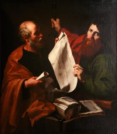 Saint Peter and Saint Paul by Jusepe de Ribera