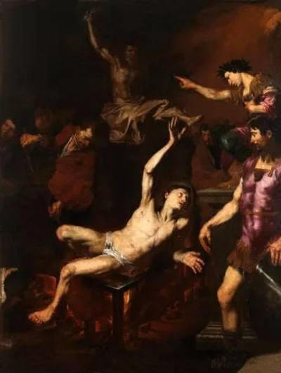 Martyrdom of Saint Lawrence by Jusepe de Ribera