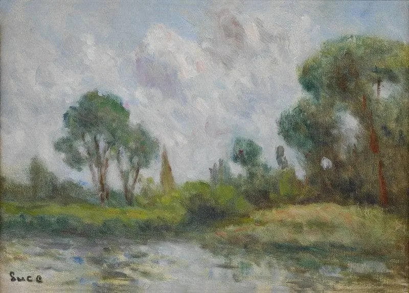 Les Environs De Saint-Ay by Maximilien Luce, 1912