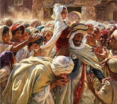 The Son of a Saint M'rabeth by Nasreddine Dinet