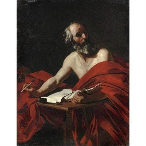 Saint Jerome by Nicolas Tournier