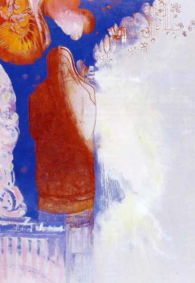 The Saint by Odilon Redon