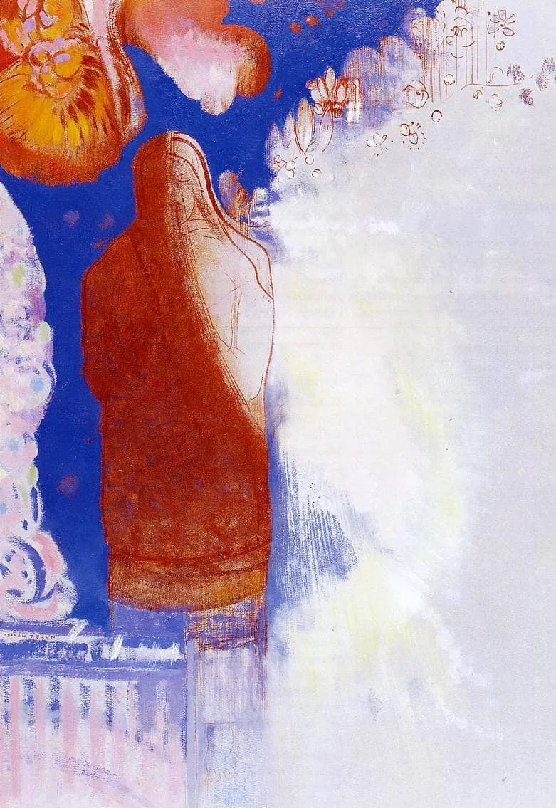 The Saint by Odilon Redon, 1903