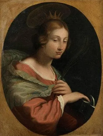 Saint Catherine by Onorio Marinari