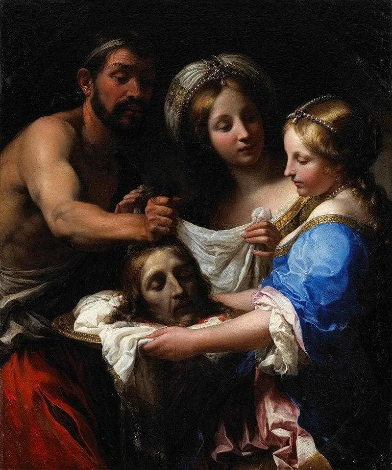 Salome with the Head of Saint John the Baptist by Onorio Marinari, 1670