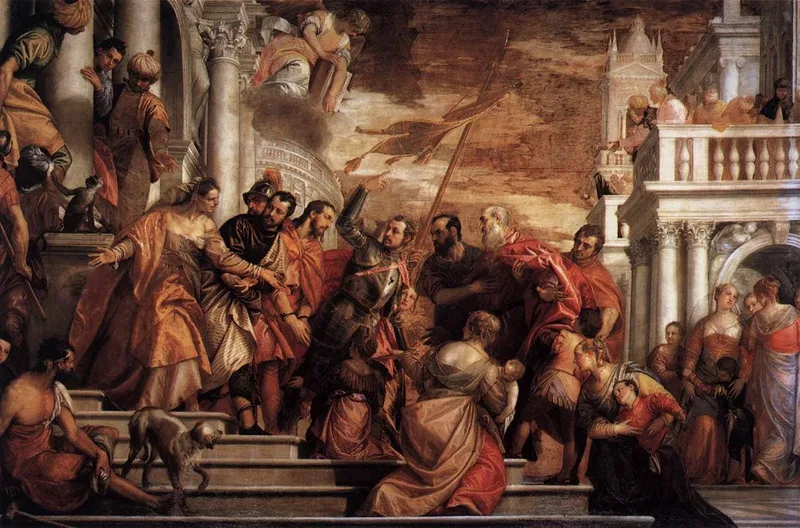 Saints Mark and Marcellinus being led to Martyrdom by Paolo Veronese, 1565