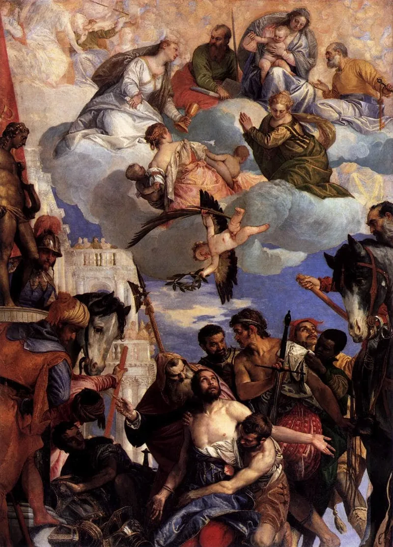 Martyrdom of Saint George by Paolo Veronese, 1564
