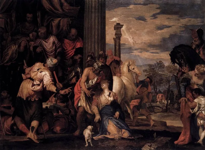 Martyrdom of Saint Justina by Paolo Veronese, 1555