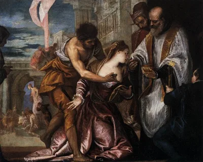 The Martyrdom and Last Communion of Saint Lucy by Paolo Veronese