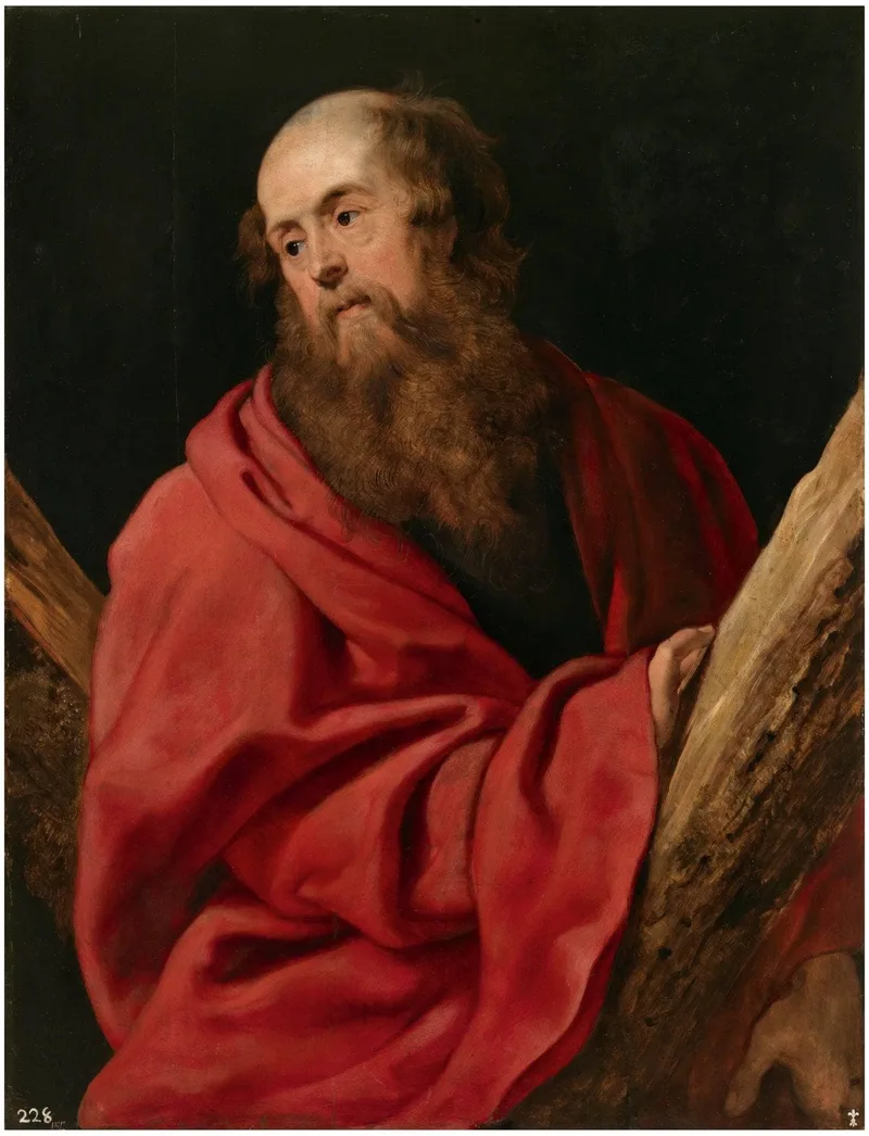 Saint Andrew by Peter Paul Rubens, 1612