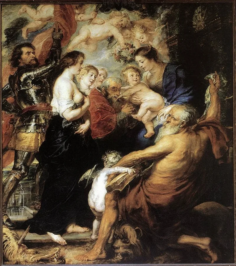 Our Lady with the Saints by Peter Paul Rubens, 1634