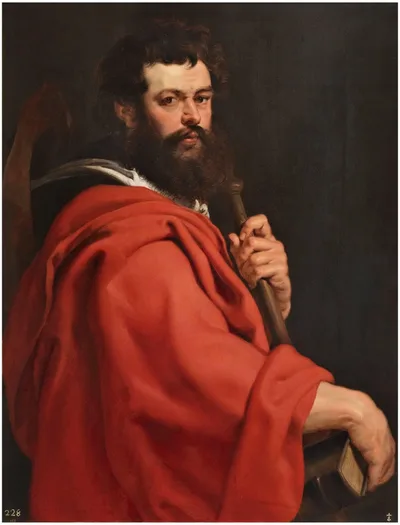 Saint Mathias by Peter Paul Rubens