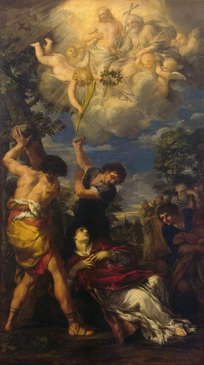 The Martyrdom of Saint Stephen by Pietro da Cortona, 1660