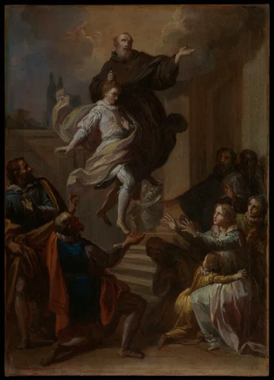 A Miracle of Saint Joseph of Cupertino by Placido Costanzi