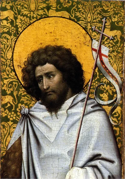 Saint John the Baptist by Robert Campin