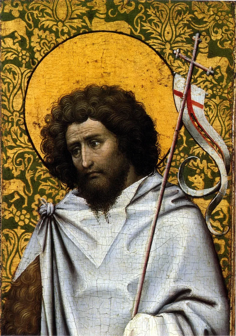 Saint John the Baptist by Robert Campin, 1415